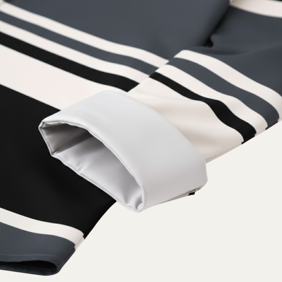 The Windmere Ridge Men’s Modern Color Block Striped Luxury Shirt