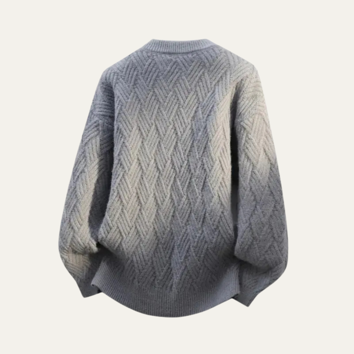 The La Maddalena Men’s Warm Winter Crew Neck Knitted Sweater