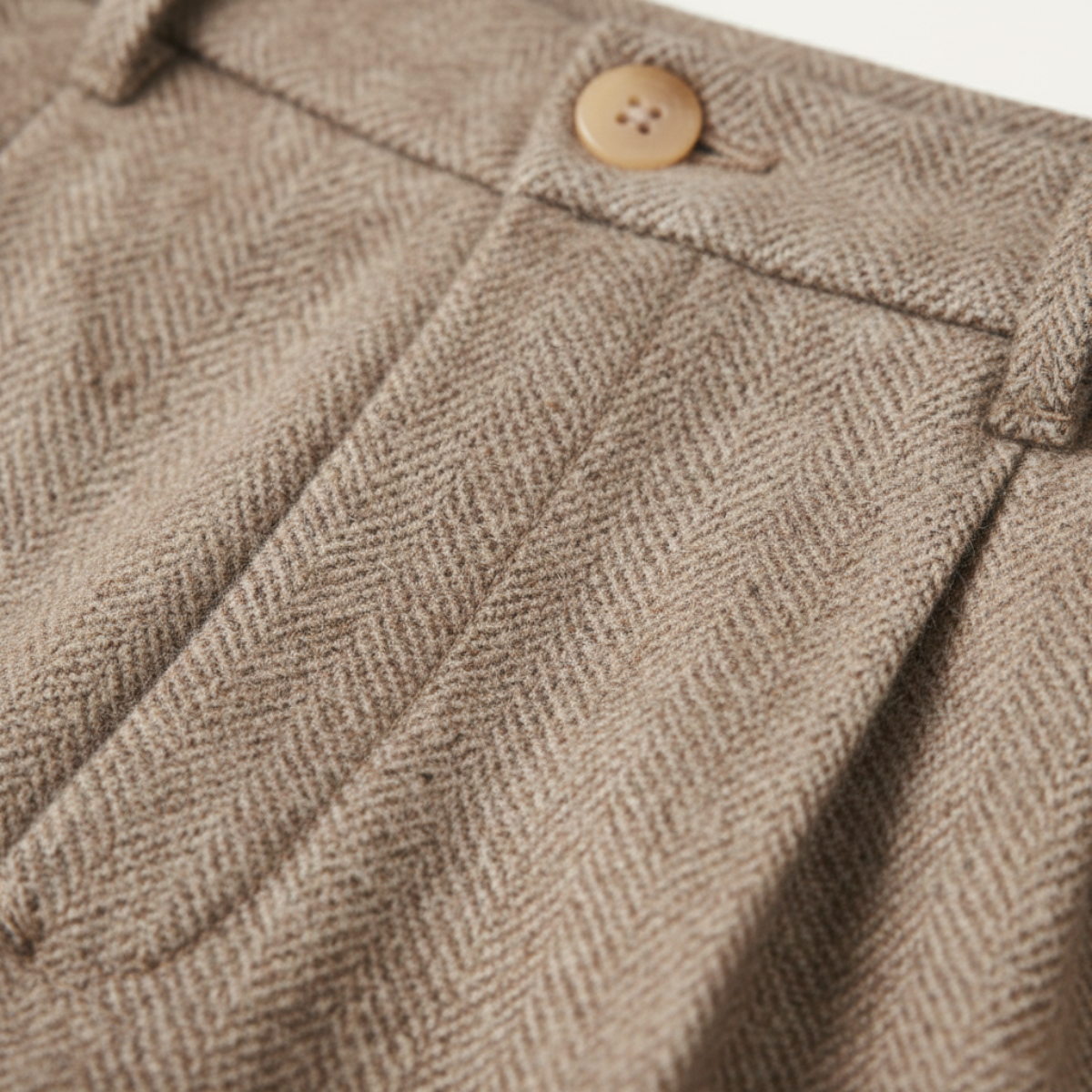 The Hawkington Men’s Vintage Herringbone Straight Leg Pants
