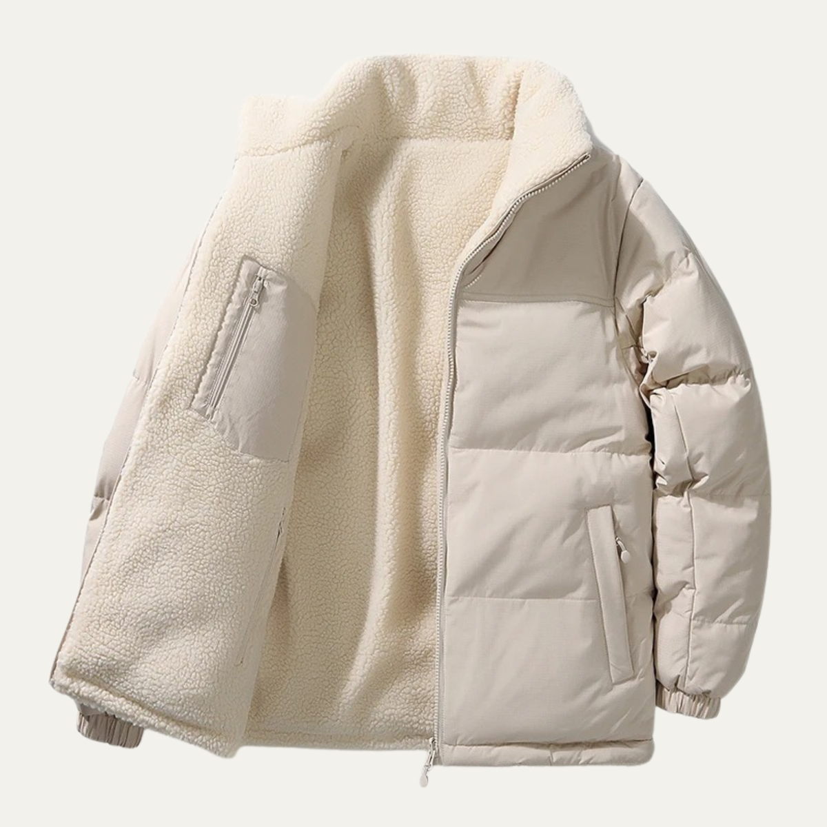 The Ancona Men's Double sided Warm Cotton Coat