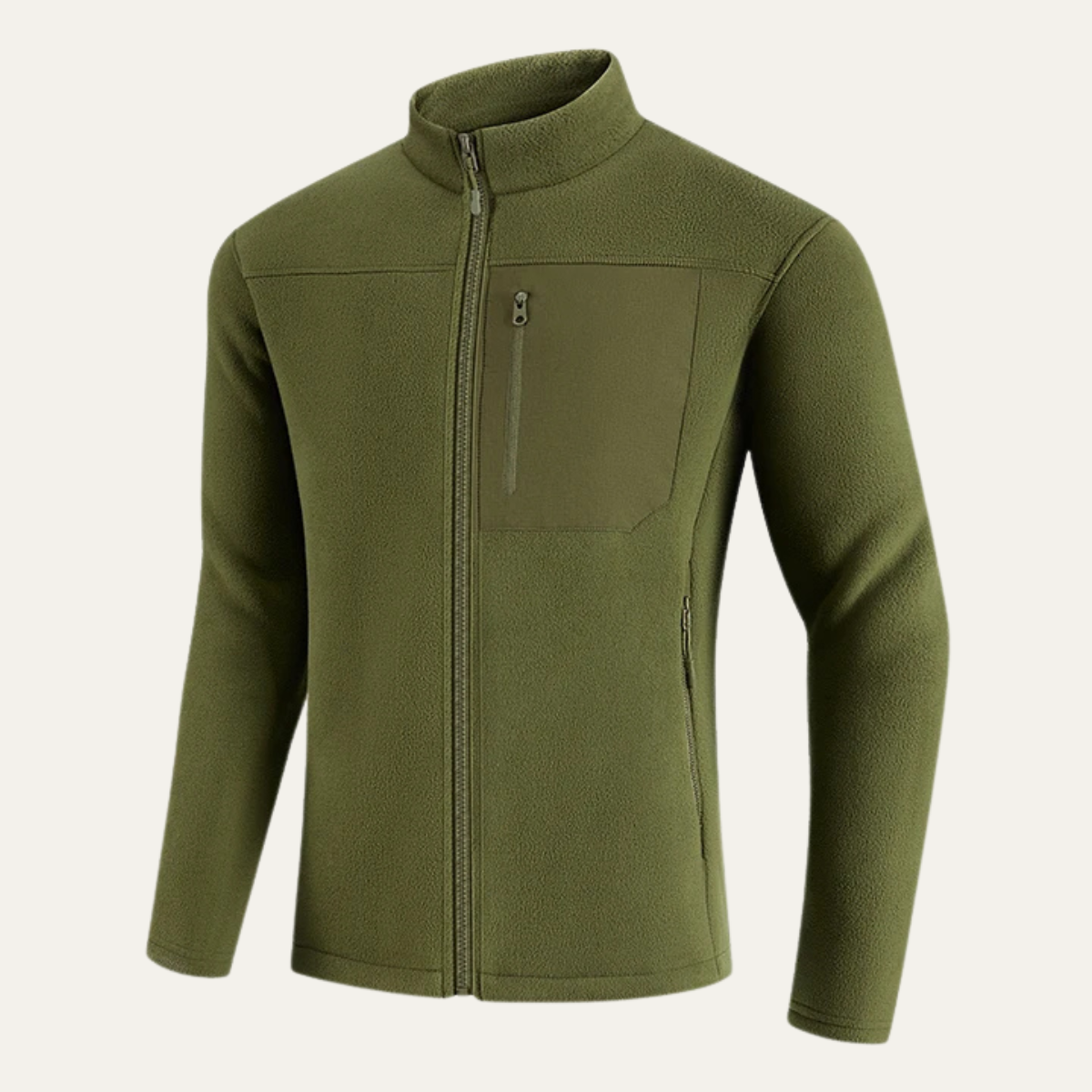 The Glenford Men’s Cozy Zip Up Thermal Fleece Jacket