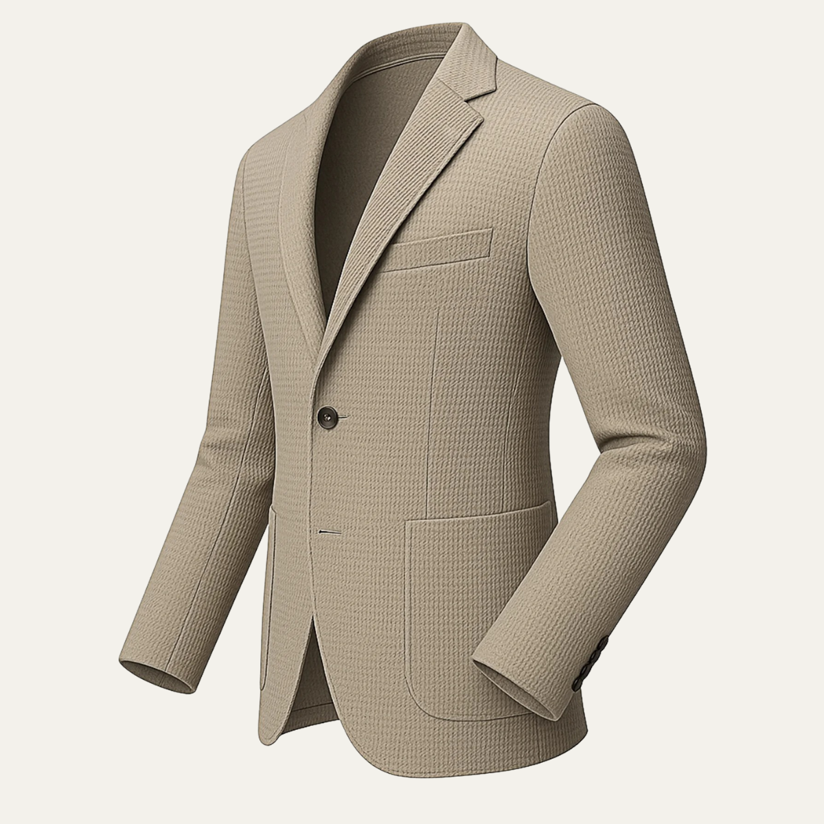 The Rosendale Men’s Casual Textured Suit Jacket