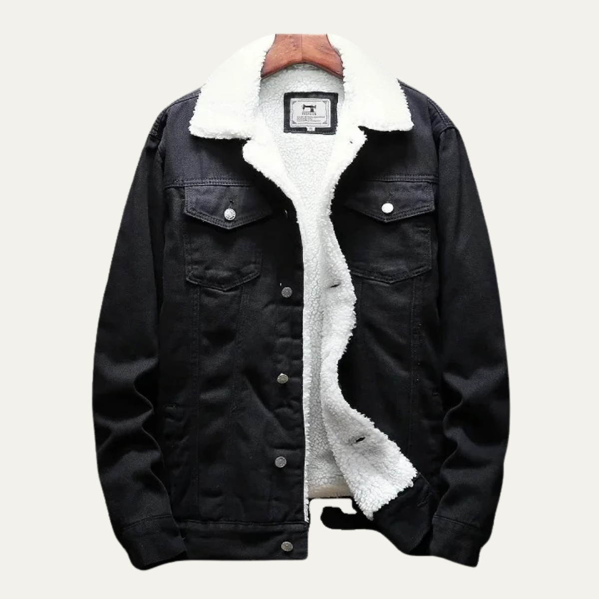 The Kilmarnock Men's Fleece Lined Denim Winter Jacket