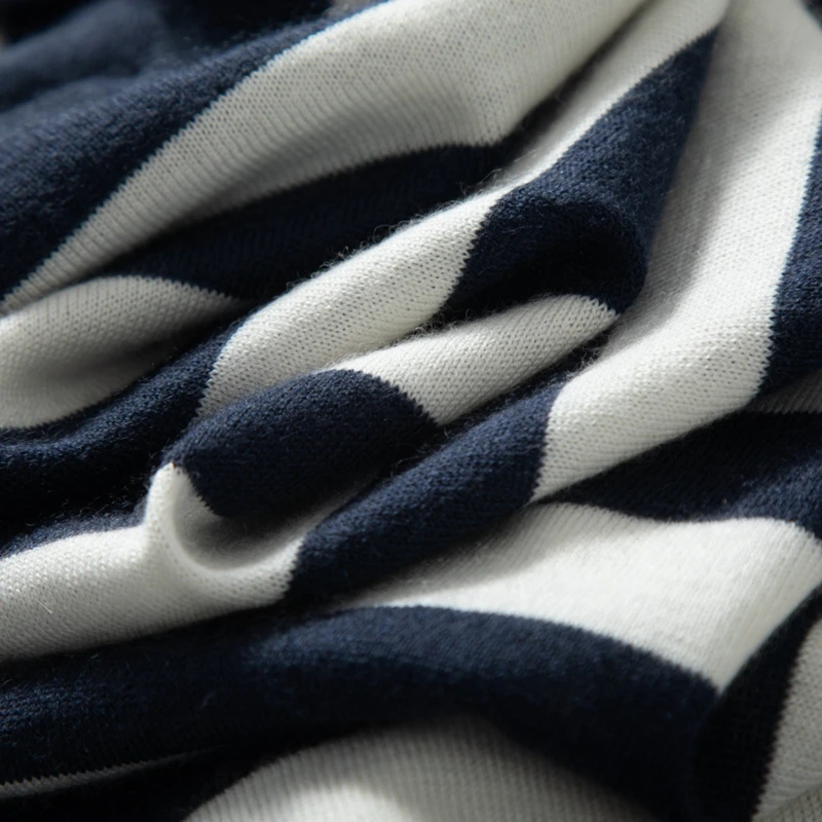 The Porto Cesareo Men’s Striped Cashmere Knit T Shirt