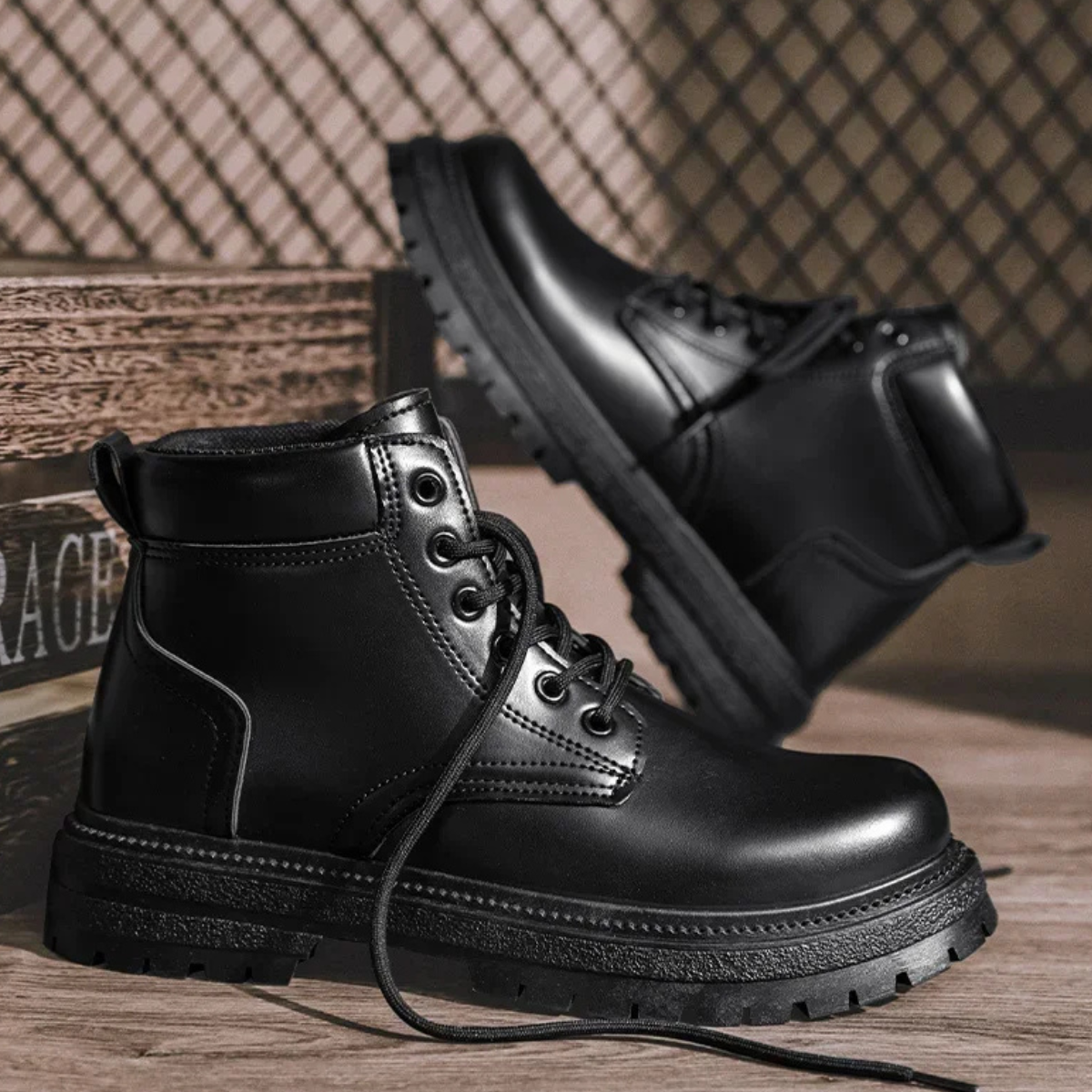 The Willowbrook Ridge Men’s Vintage Lace Up Suede Ankle Boots