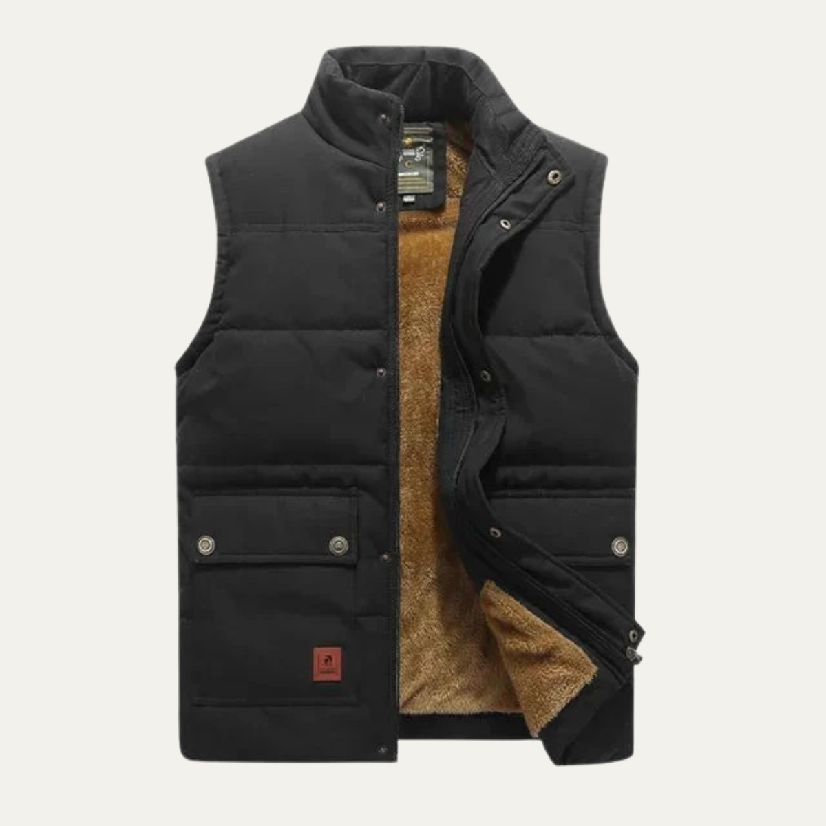 The Aspen Men's Warm Modern Fleece Lined Winter Vest