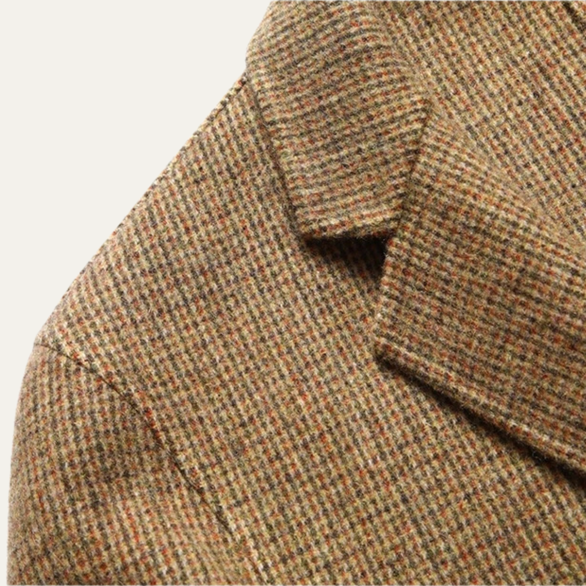 The Watercrest Men’s Classic Tweed Wool Cashmere Blazer