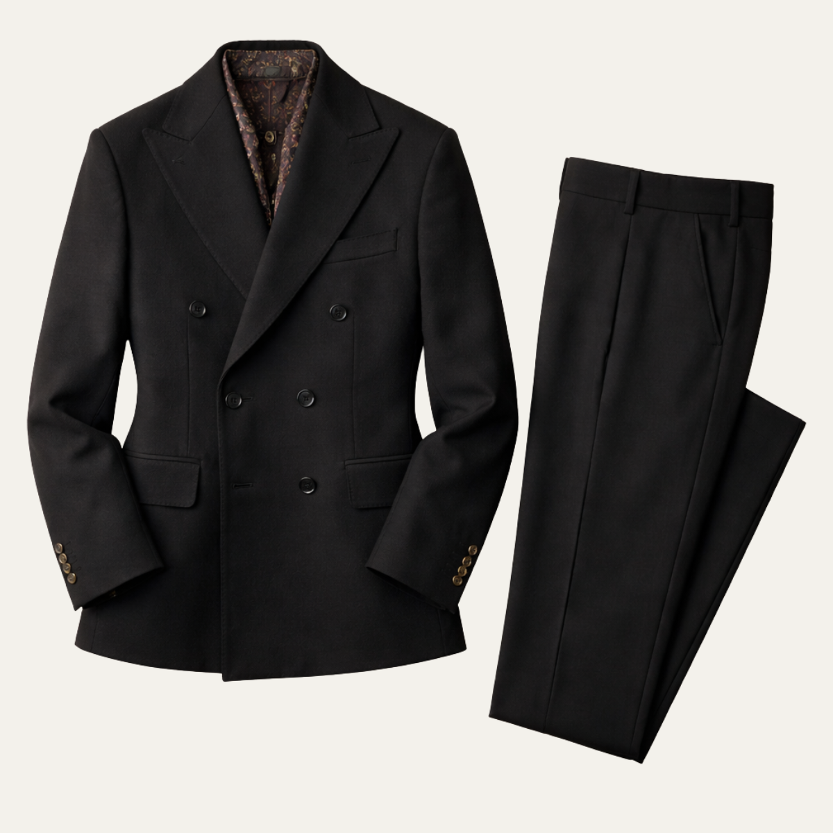 The Sulmona Men’s 2 Piece Vintage Business Formal Set – Blazers & Pants