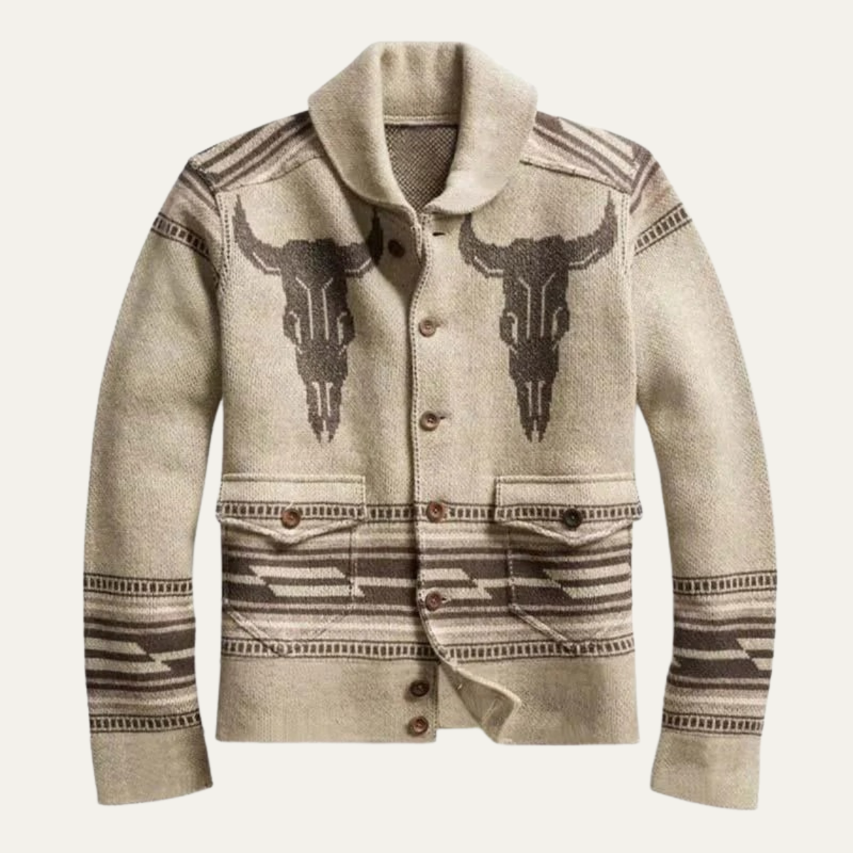 The Frontier Shawl Collar Cardigan