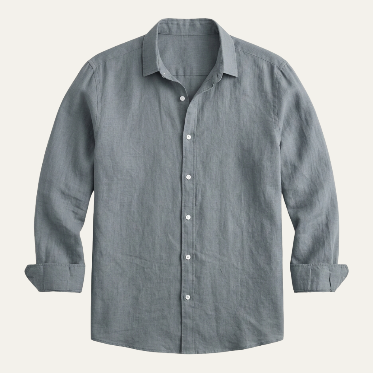 The Meadowrun Men’s Linen Trendy Button Up Shirt
