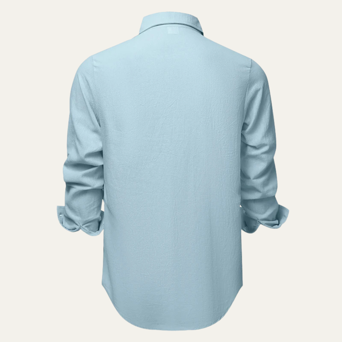The Sarzana Men’s Business Button Down Linen Cotton Shirt