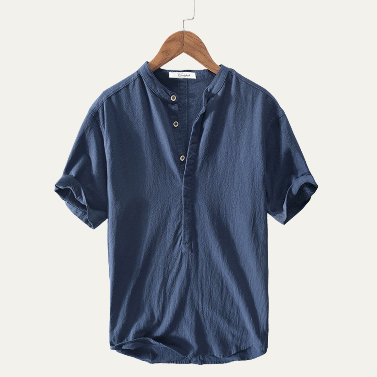 The Brentmoor Men's Short Sleeve Henley Shirt