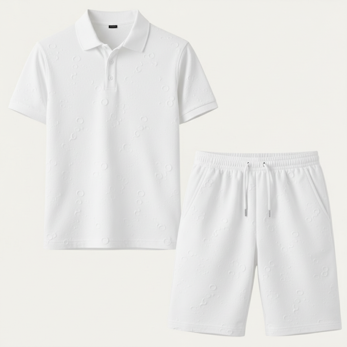 The Silverwood Men’s Lightweight Beachwear Set –Shirt & Shorts Set