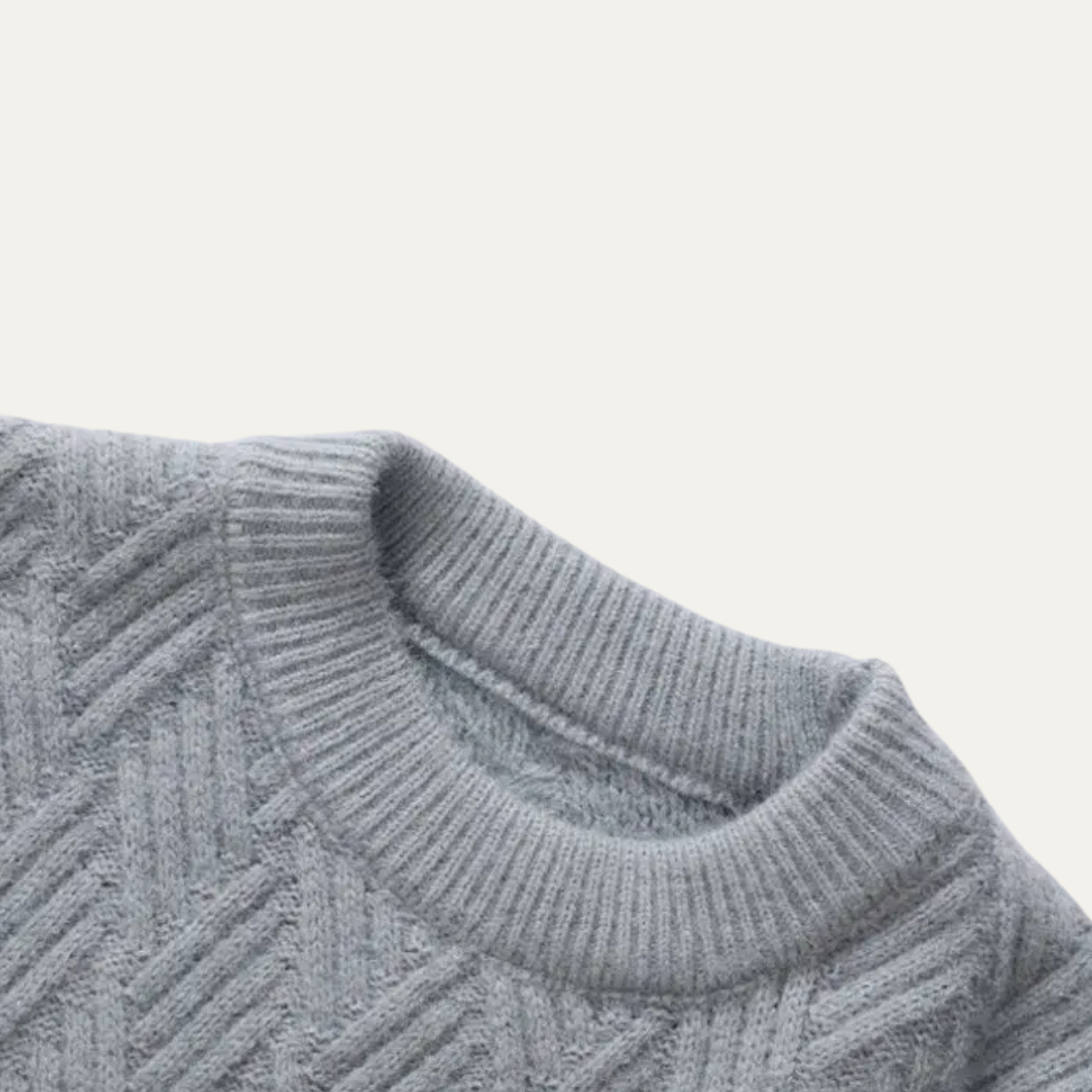 The Deerfield Men’s Soft O Neck Warm Knitted Sweater