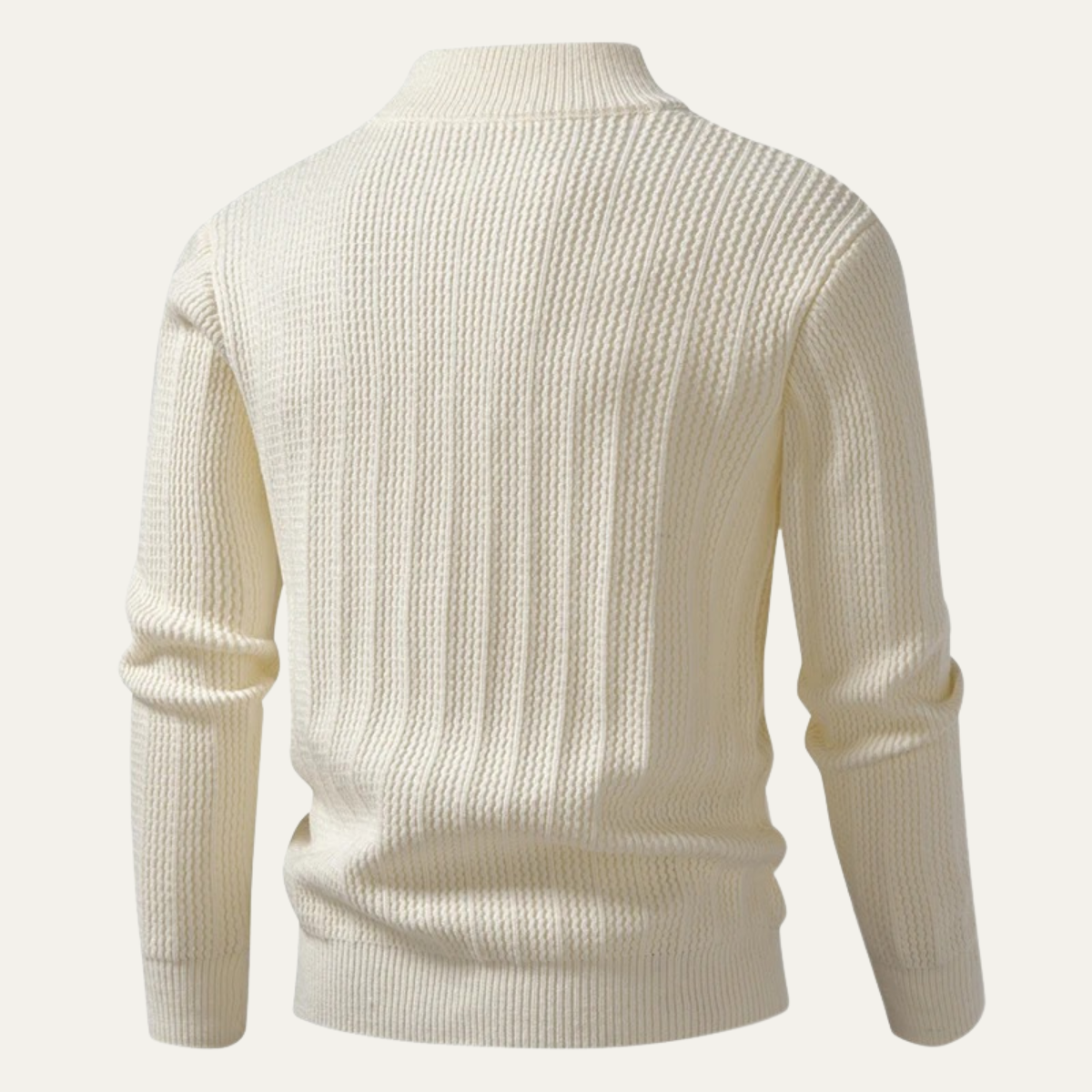 The Willowdale Men’s Half Zip Stand Collar Soft Knit Sweater