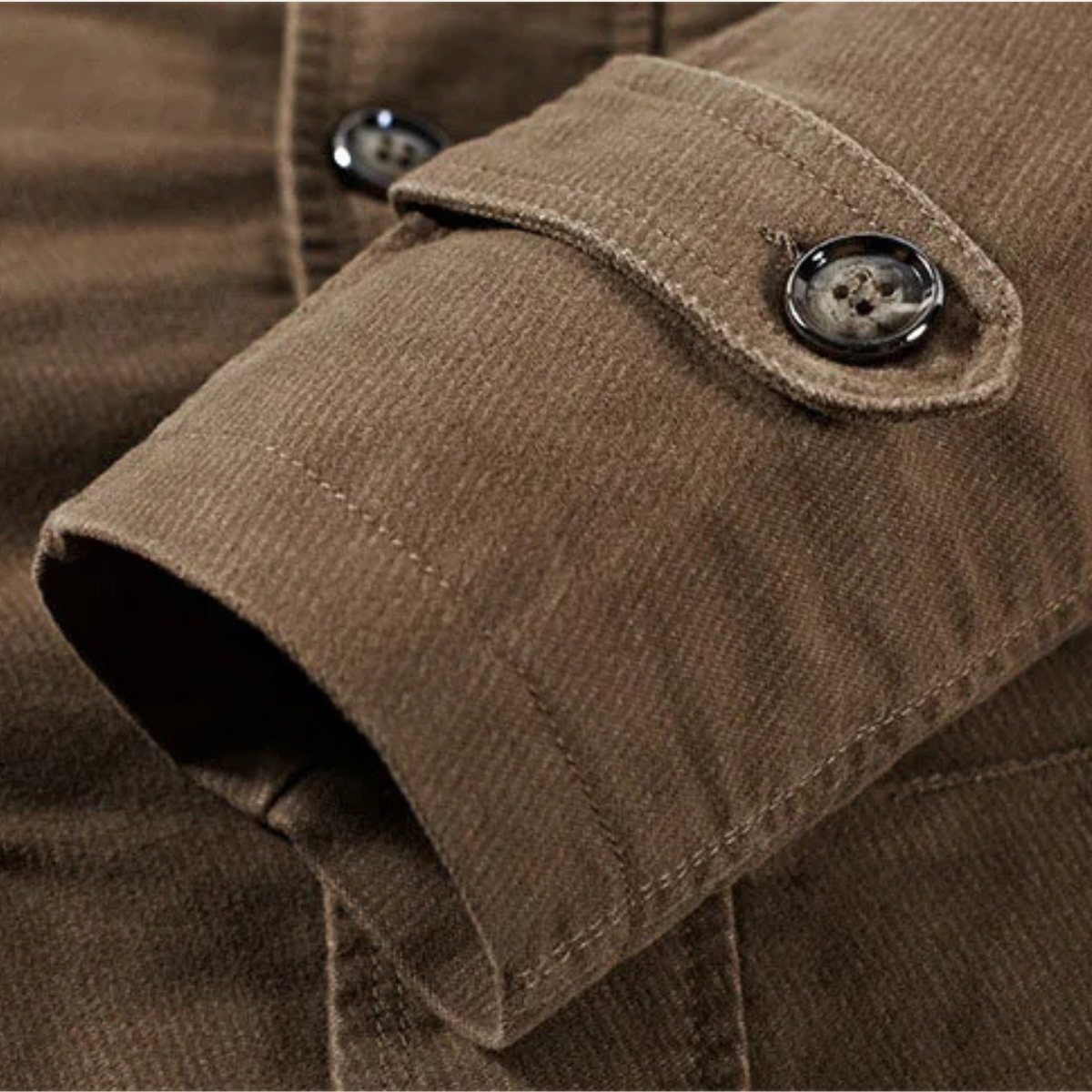 The Appiano Men’s Winter Wool Coat with Plaid Lining and Double Breasted Design