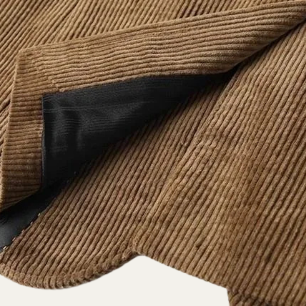 The Lancaster Men’s Thick Flannel Corduroy Business Blazer Jacket