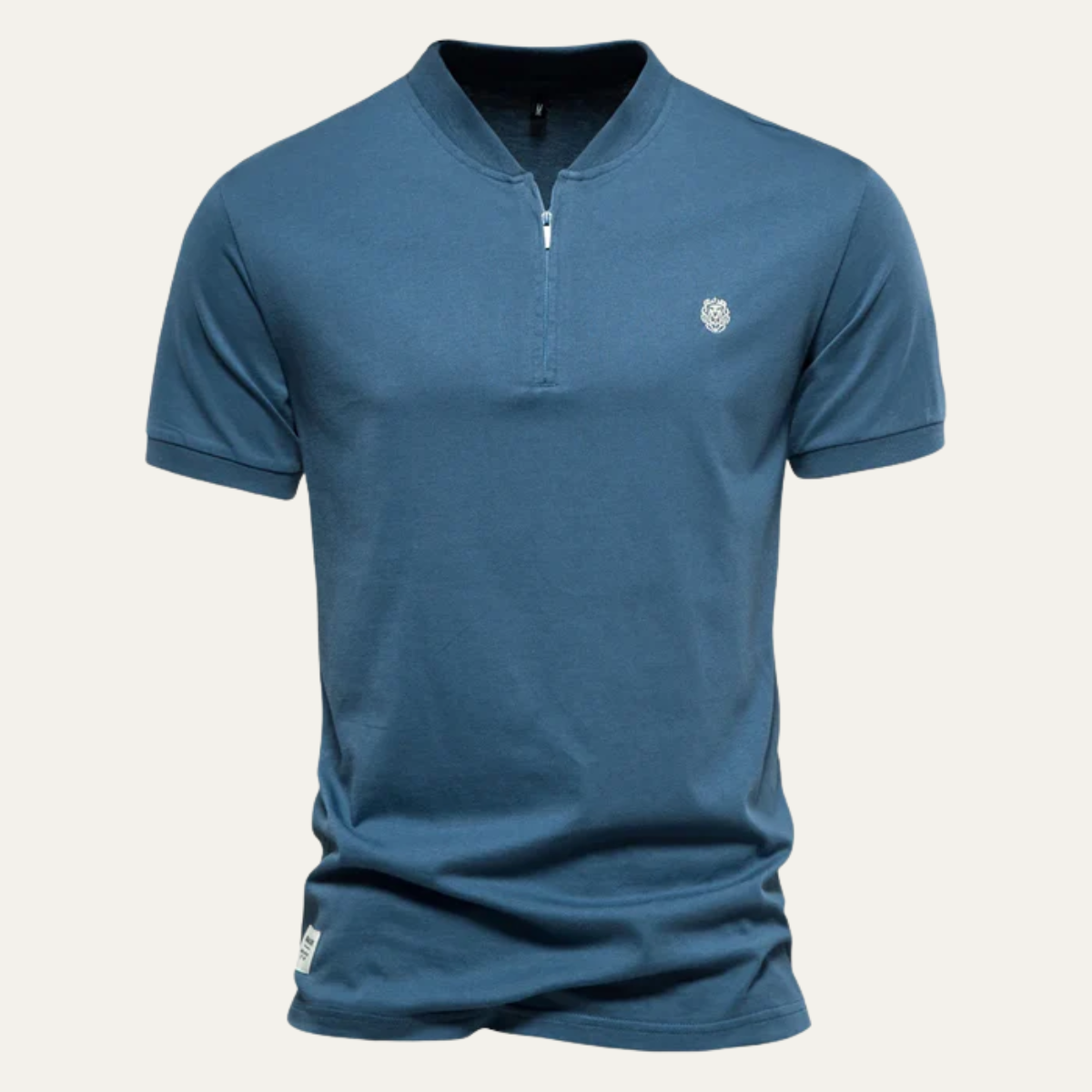 The Oakmont Men’s Casual Zip Neck T Shirt