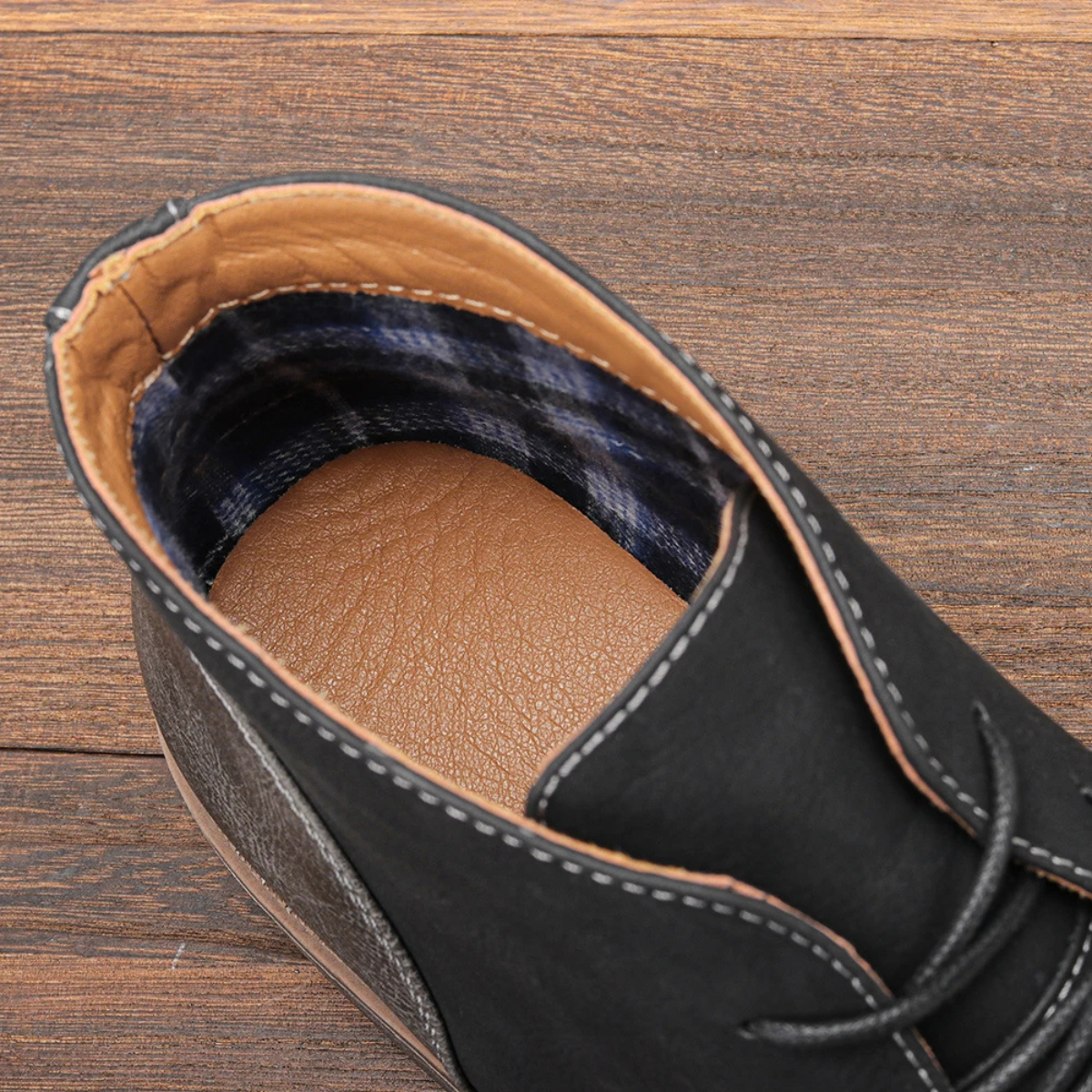 The Elderpine Men’s Elegant Vintage Smart Leather Boots