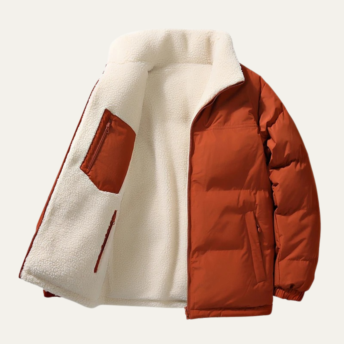 The Ancona Men's Double sided Warm Cotton Coat