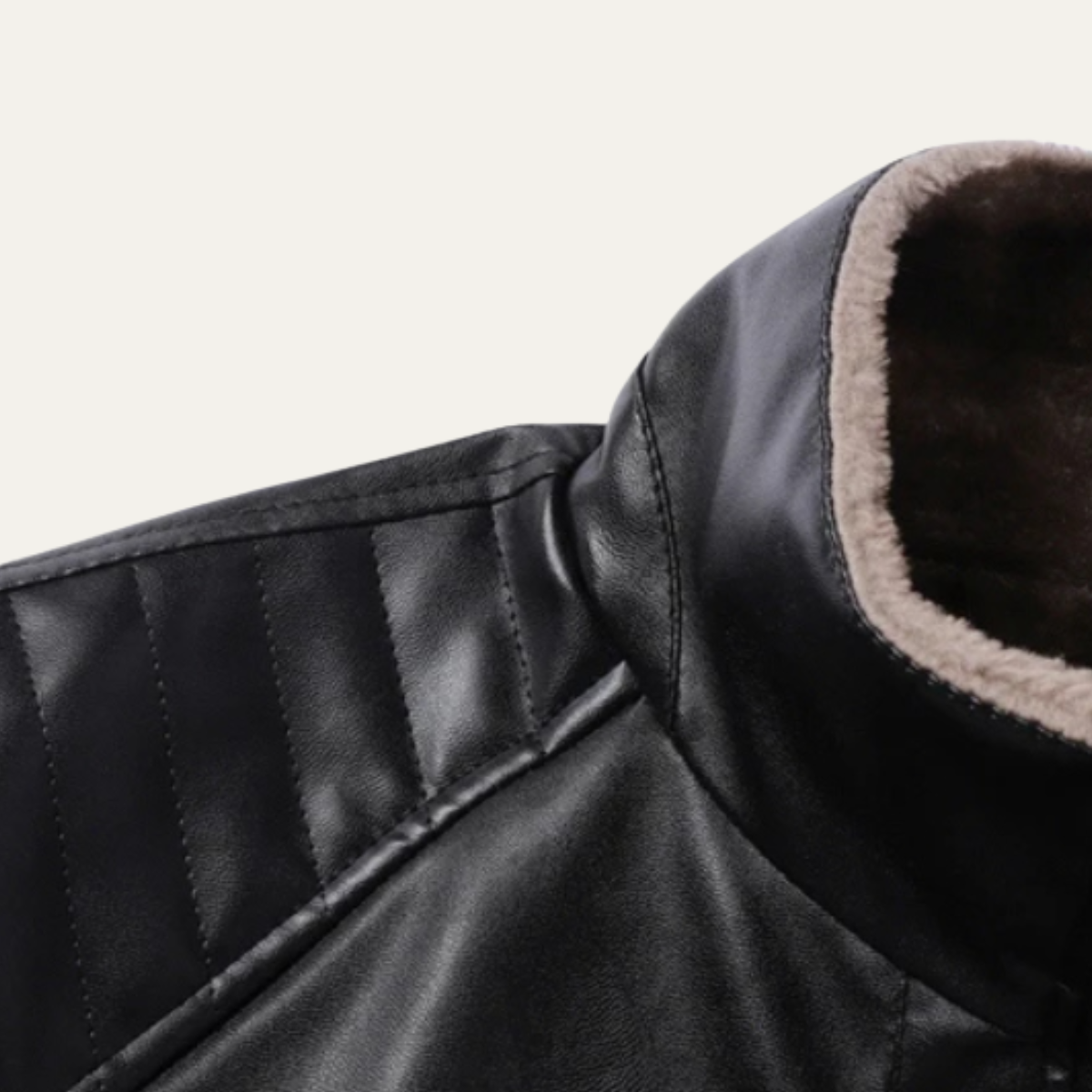 The Ragusa Men’s Winter Thick Fleece Lined Warm Casual Zip Jacket