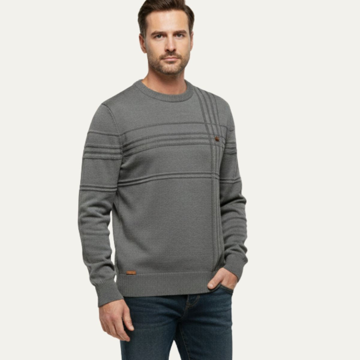 The Windsor Crew Neck Sweater for Men