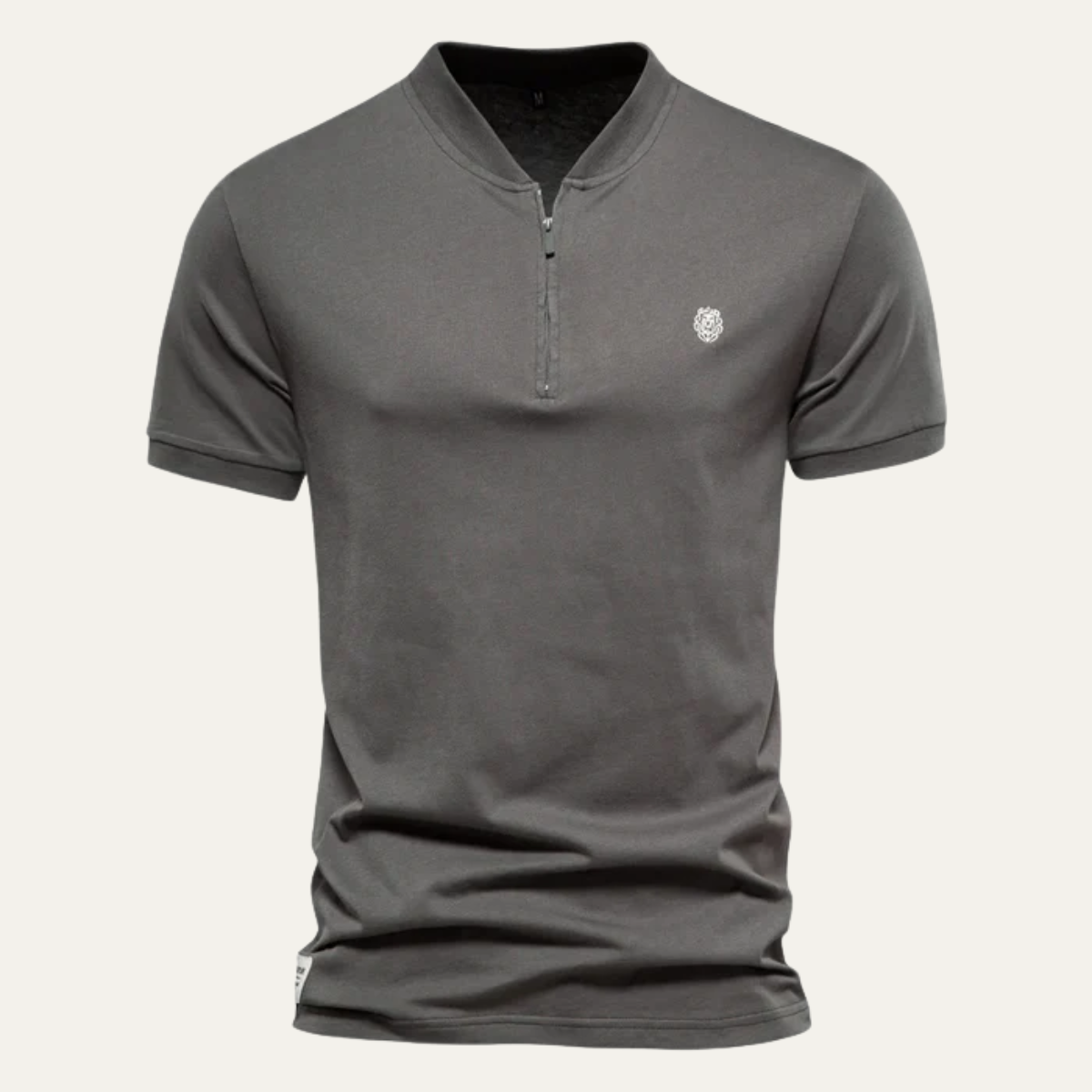 The Oakmont Men’s Casual Zip Neck T Shirt