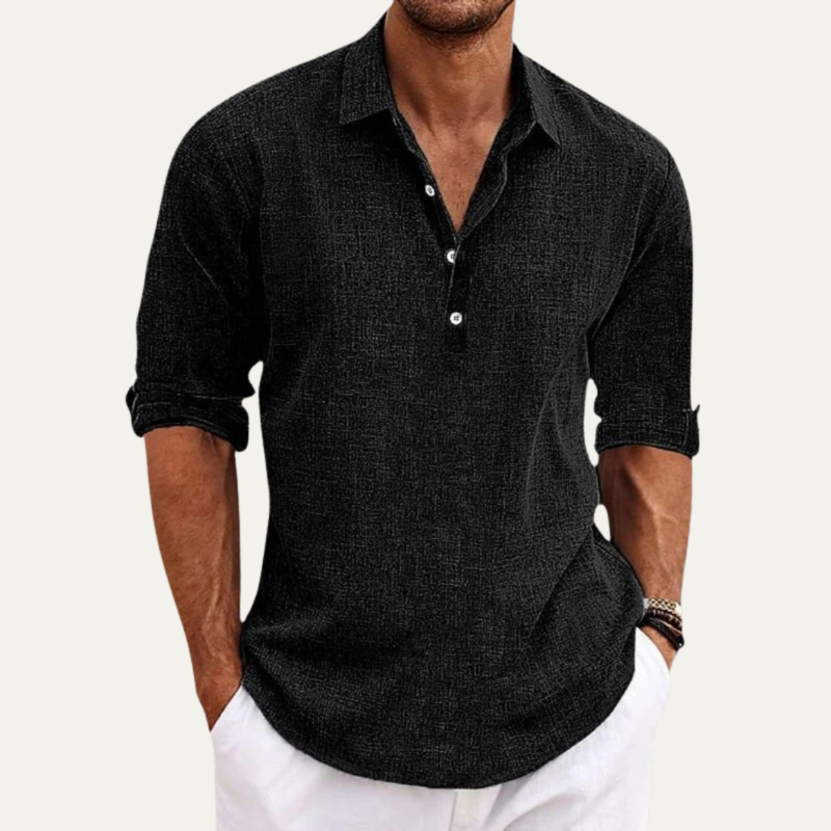 The Westwood Men’s Relaxed Fit Casual Button Up Shirt