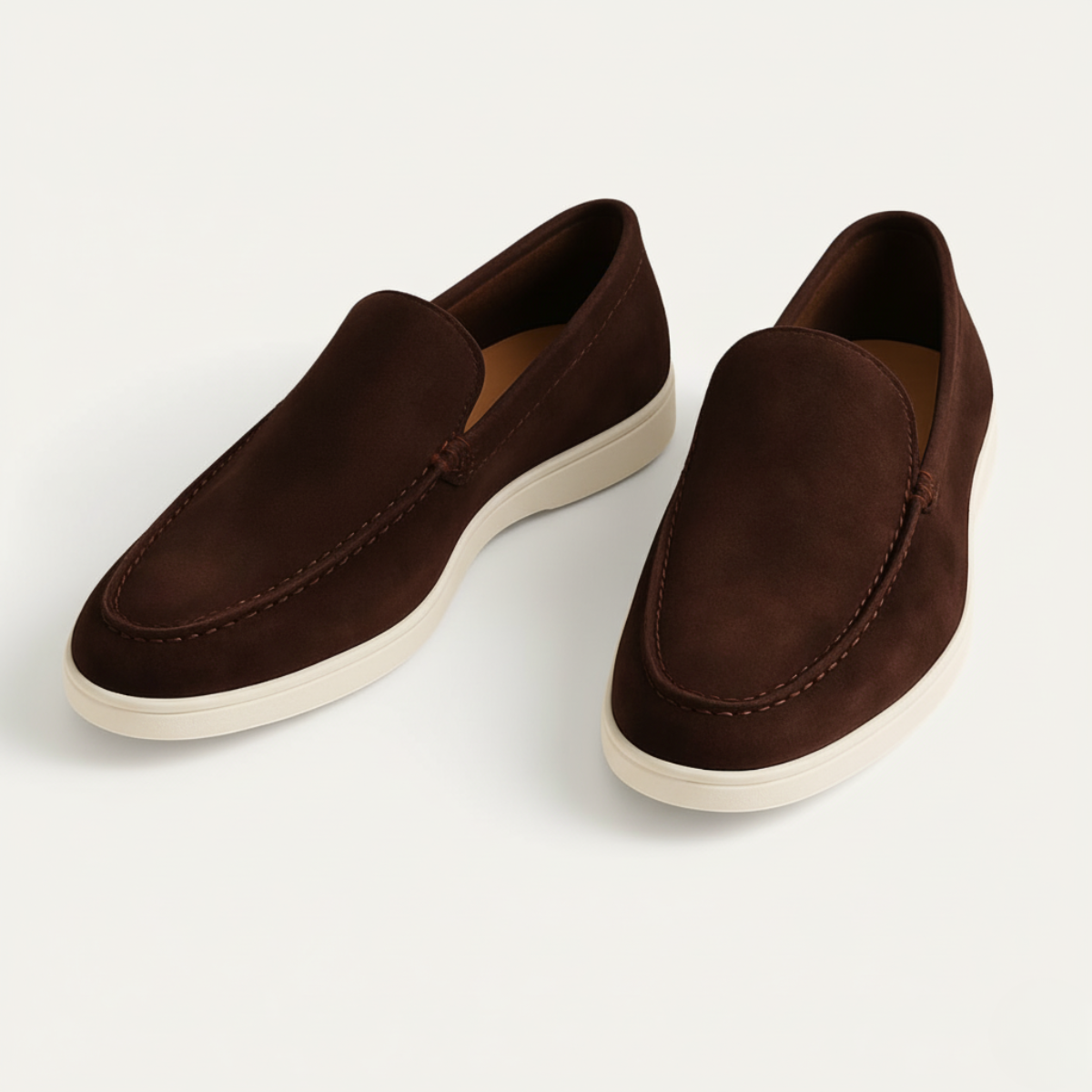 The Ashbourne Suede Loafers for Men