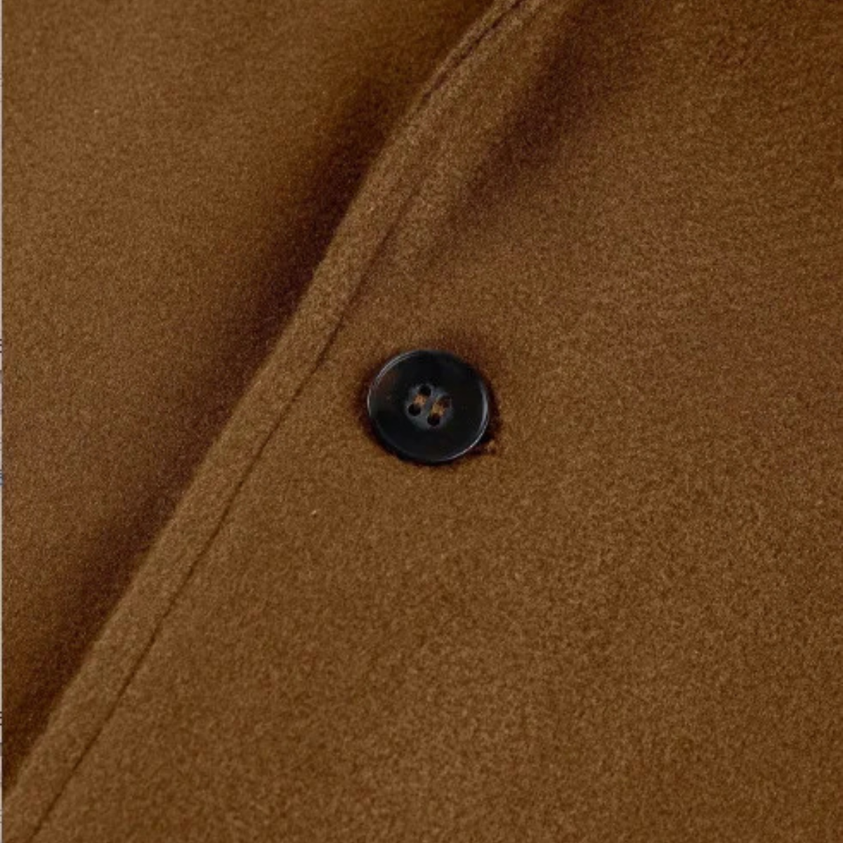 The Richmond Men’s Classic Winter Slim Fit Wool Overcoat