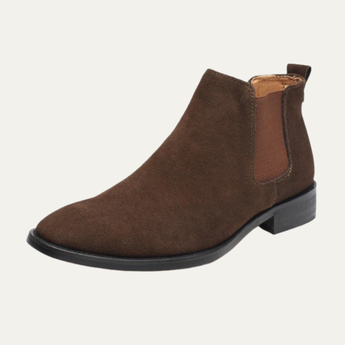 The Rockwell Men’s Elegant Suede Chelsea Ankle Boots