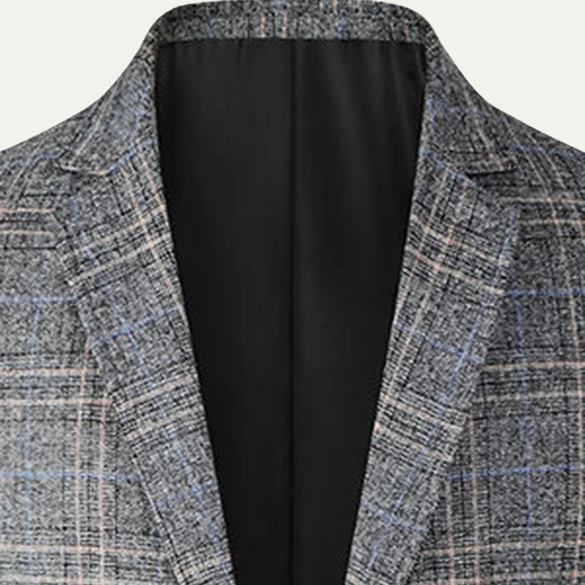 The Merrifield Men's Smart Casual Checked Lightweight Slim Fit Blazer