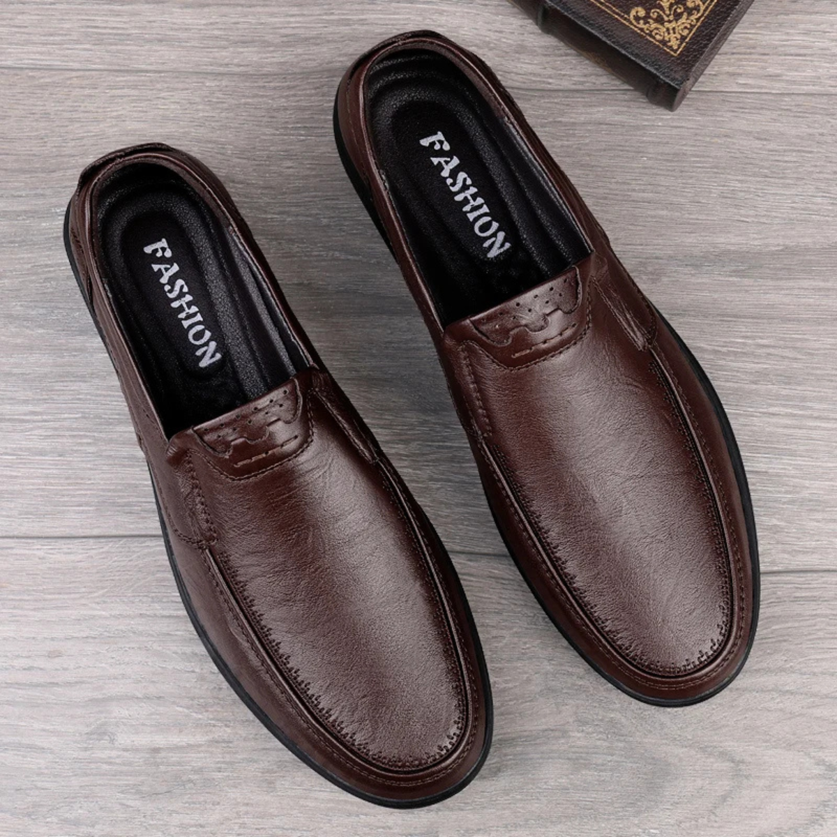 The Aldercrest Ridge Men’s Luxury Breathable Driving Moccasins Loafers