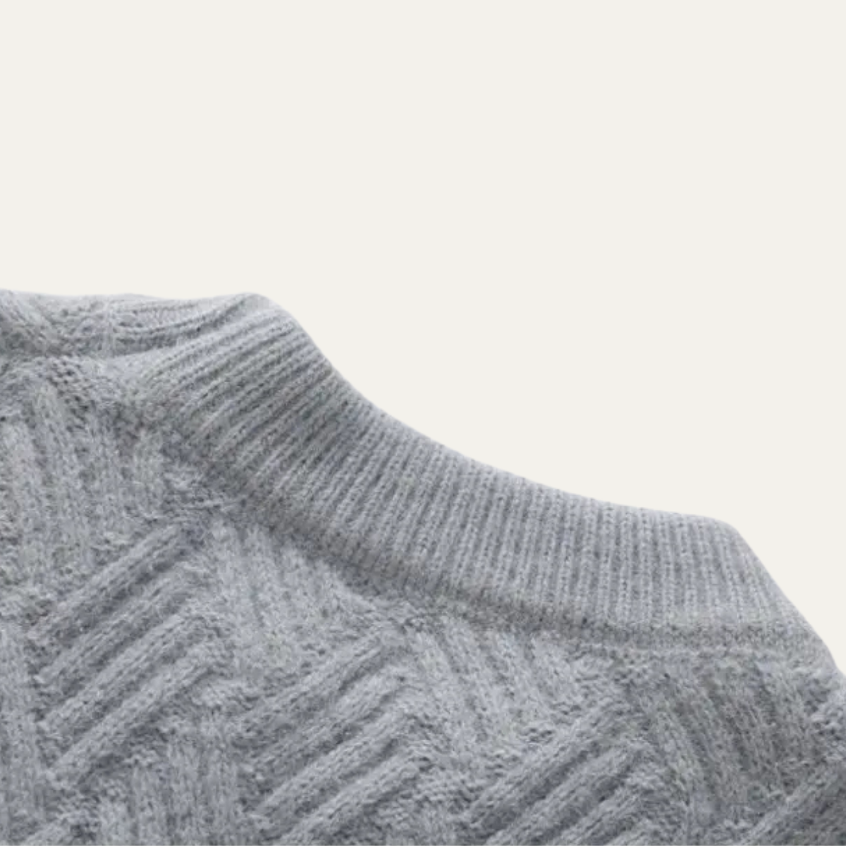 The Deerfield Men’s Soft O Neck Warm Knitted Sweater