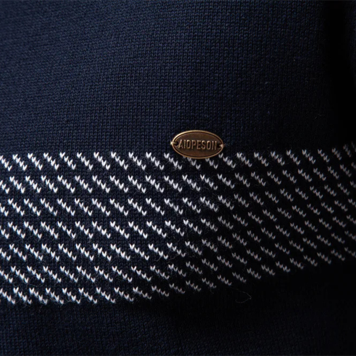 The Mallorca Men's Half Zip Business Casual Knit Sweater