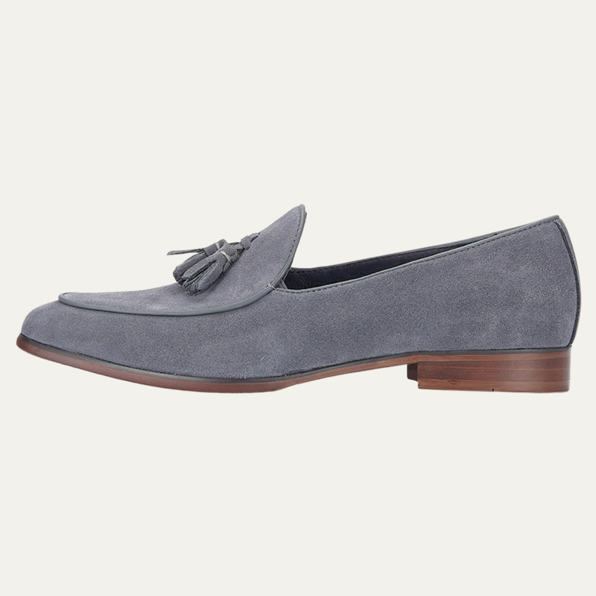 The Brentwood Falls Men’s Suede Faux Leather Tassel Loafers