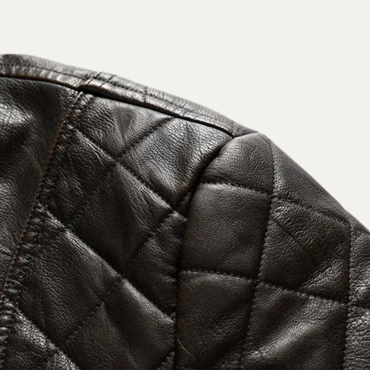 The Broadmoor Men’s Slim Fit Stylish Biker Leather Jacket