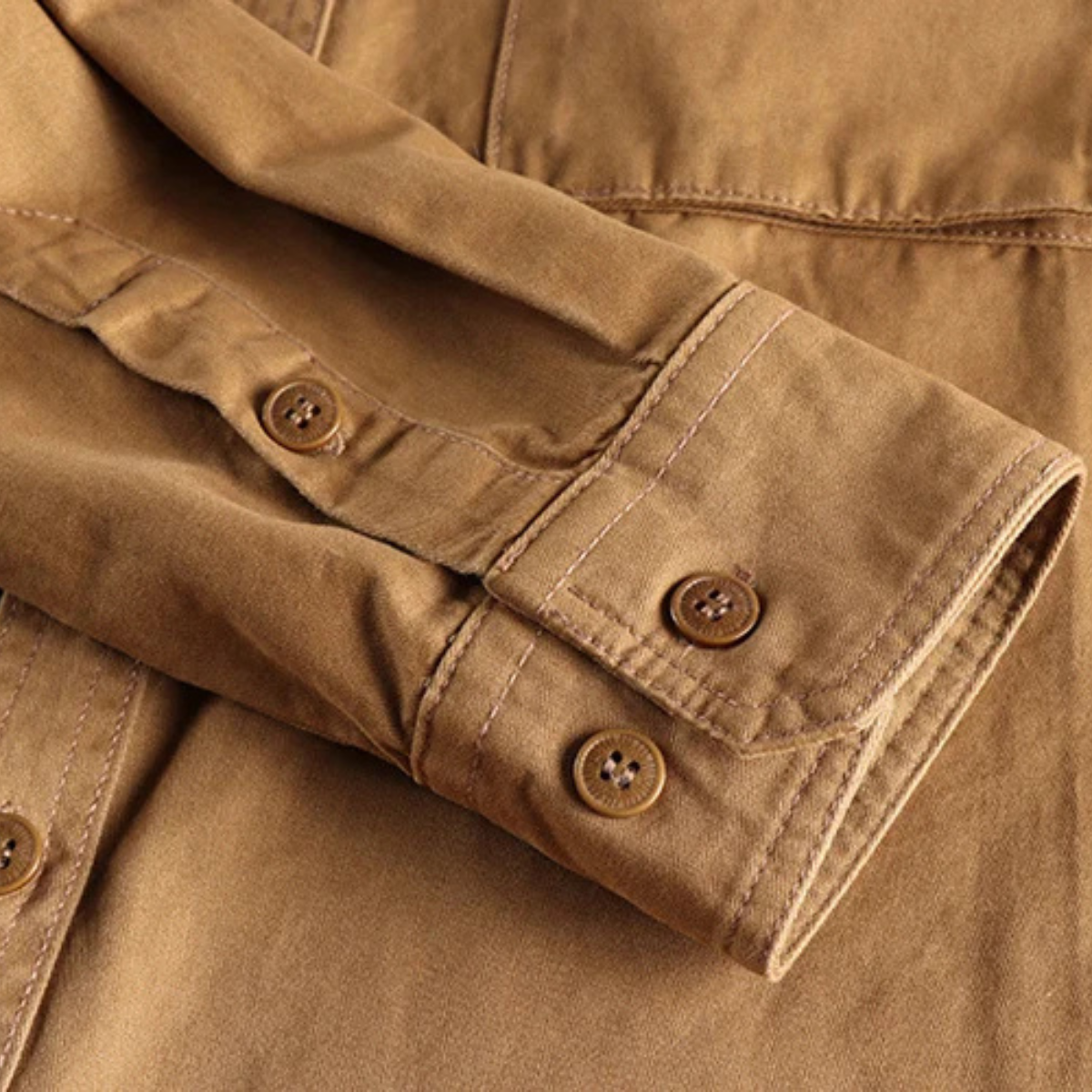 The Hartwell Men's Safari Style Button Up Casual Shirt