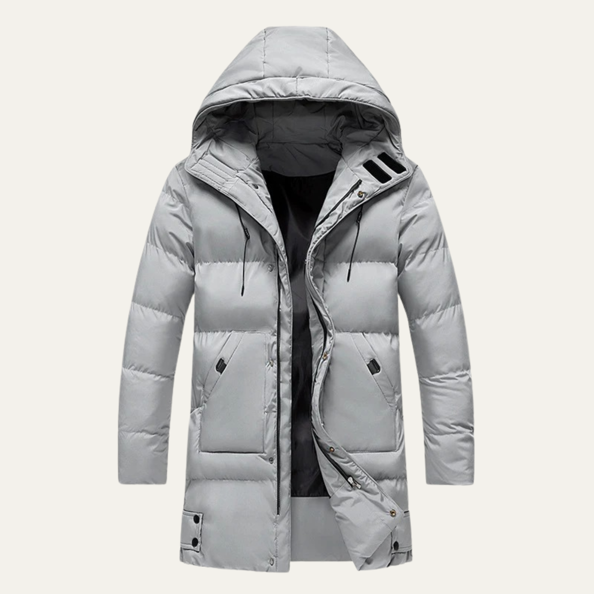 The Radcliffe Men’s Long Winter Parka Warm Hooded Down Jacket