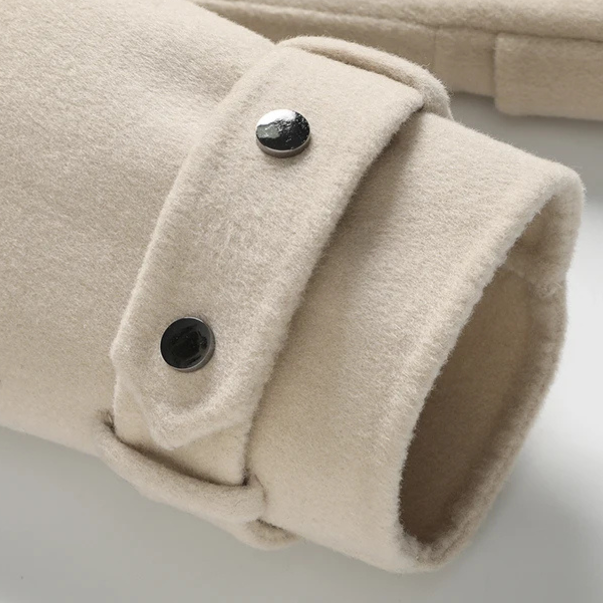 The Coventry Men’s Wool Blend Double Breasted Lapel Peacoat