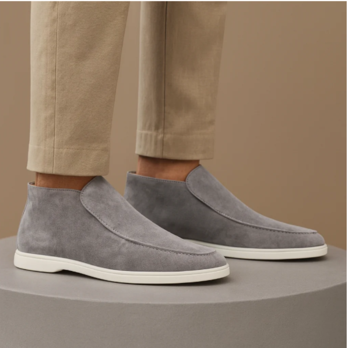 The Edinburgh Men’s Classic Smart Casual Slip On Suede Loafers