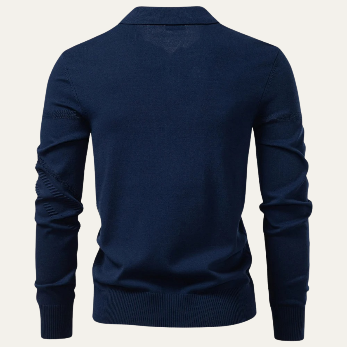The Battersea Men’s Lightweight Knit Polo Sweater