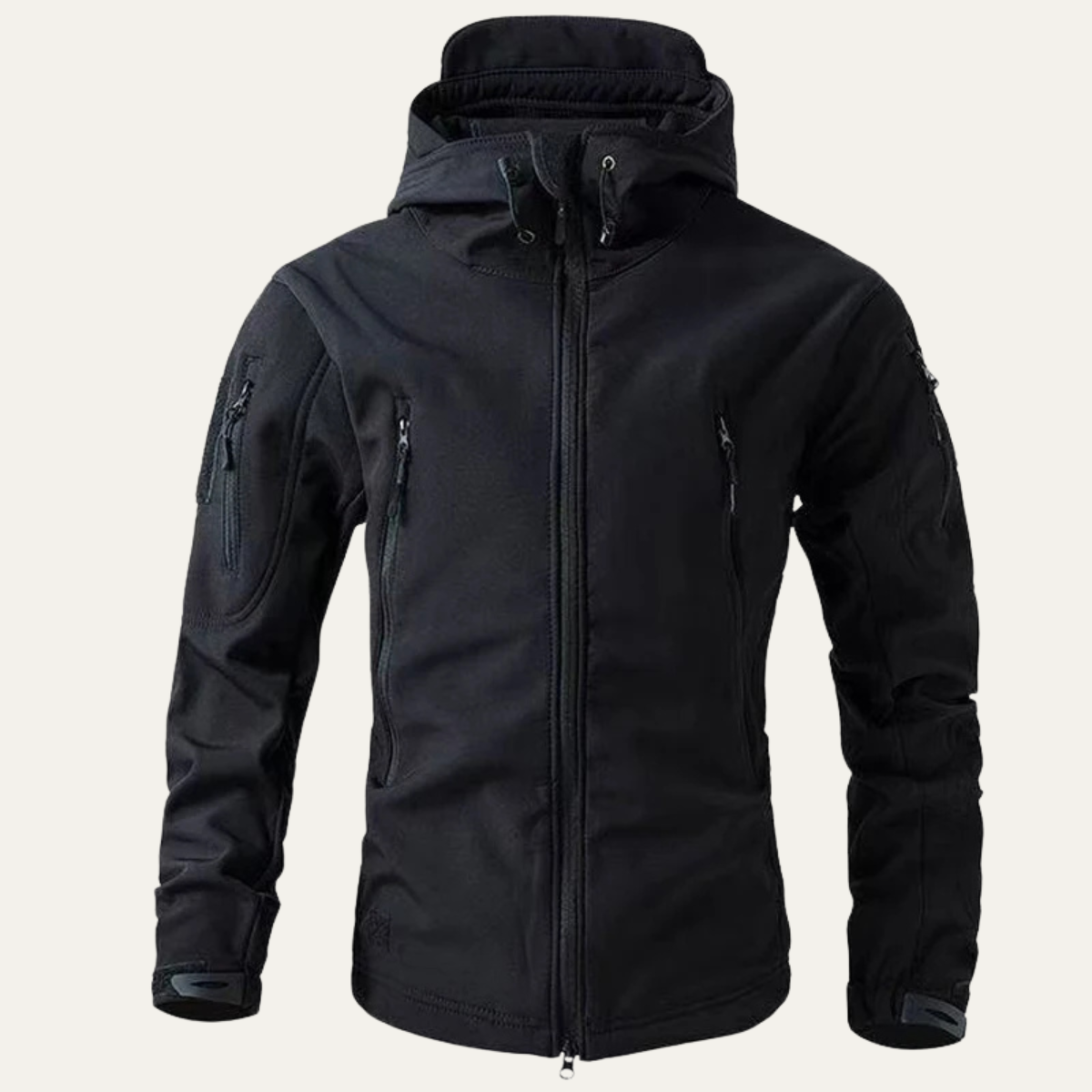 The Glenfield Men’s Softshell Fleece Lined Outdoor Windbreaker Jacket