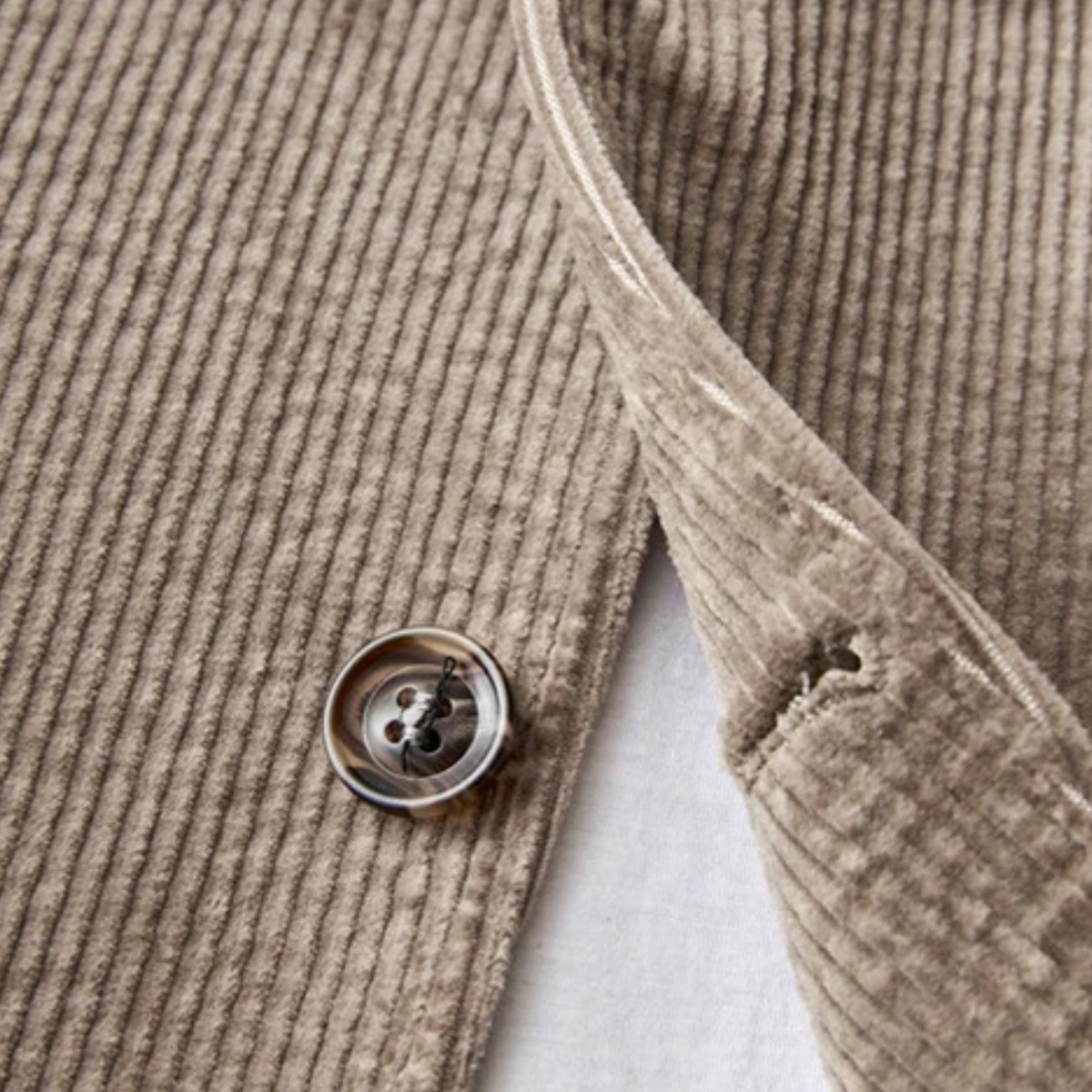 The Ellwood Men’s Casual Slim Fit Corduroy Blazer Suit Jacket