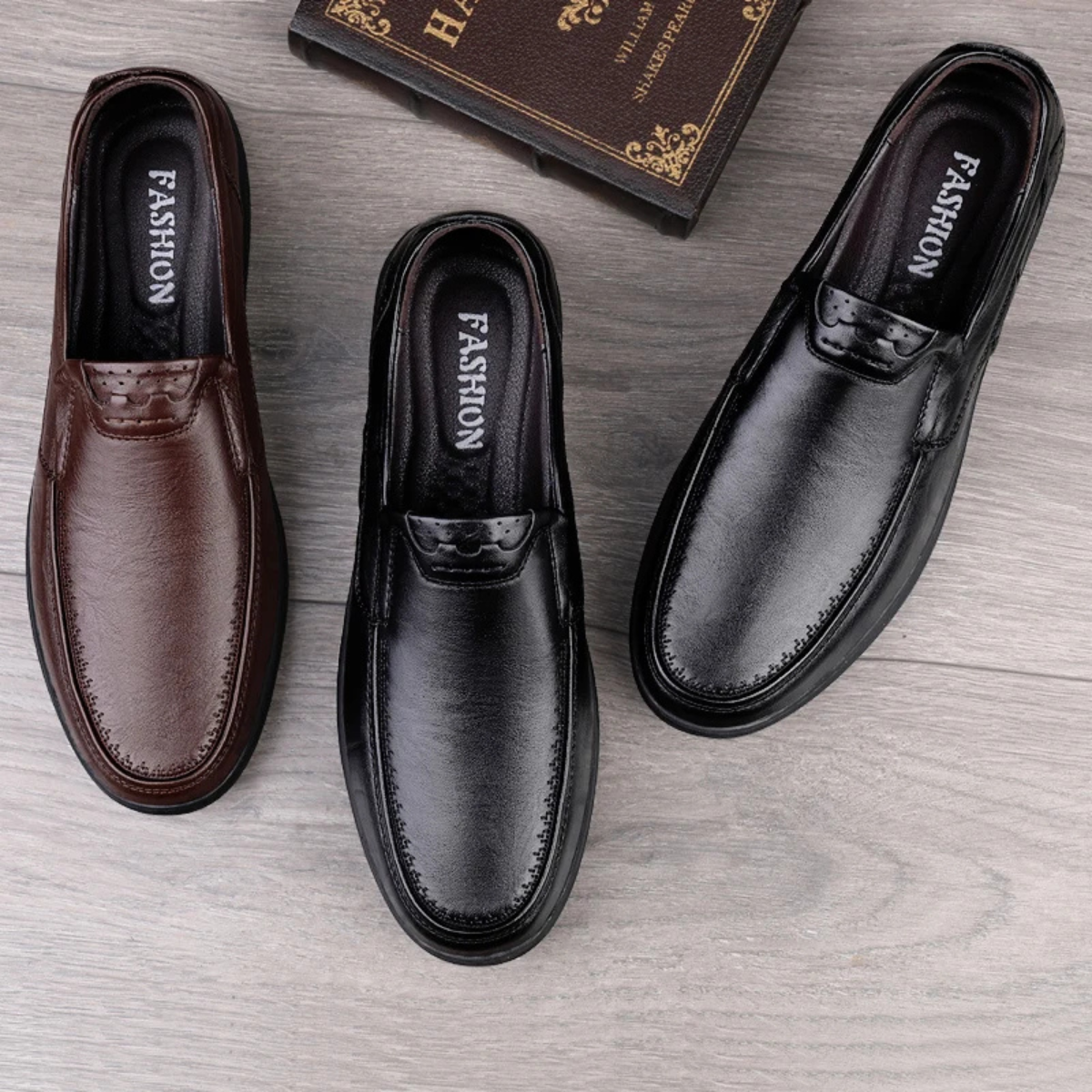 The Aldercrest Ridge Men’s Luxury Breathable Driving Moccasins Loafers