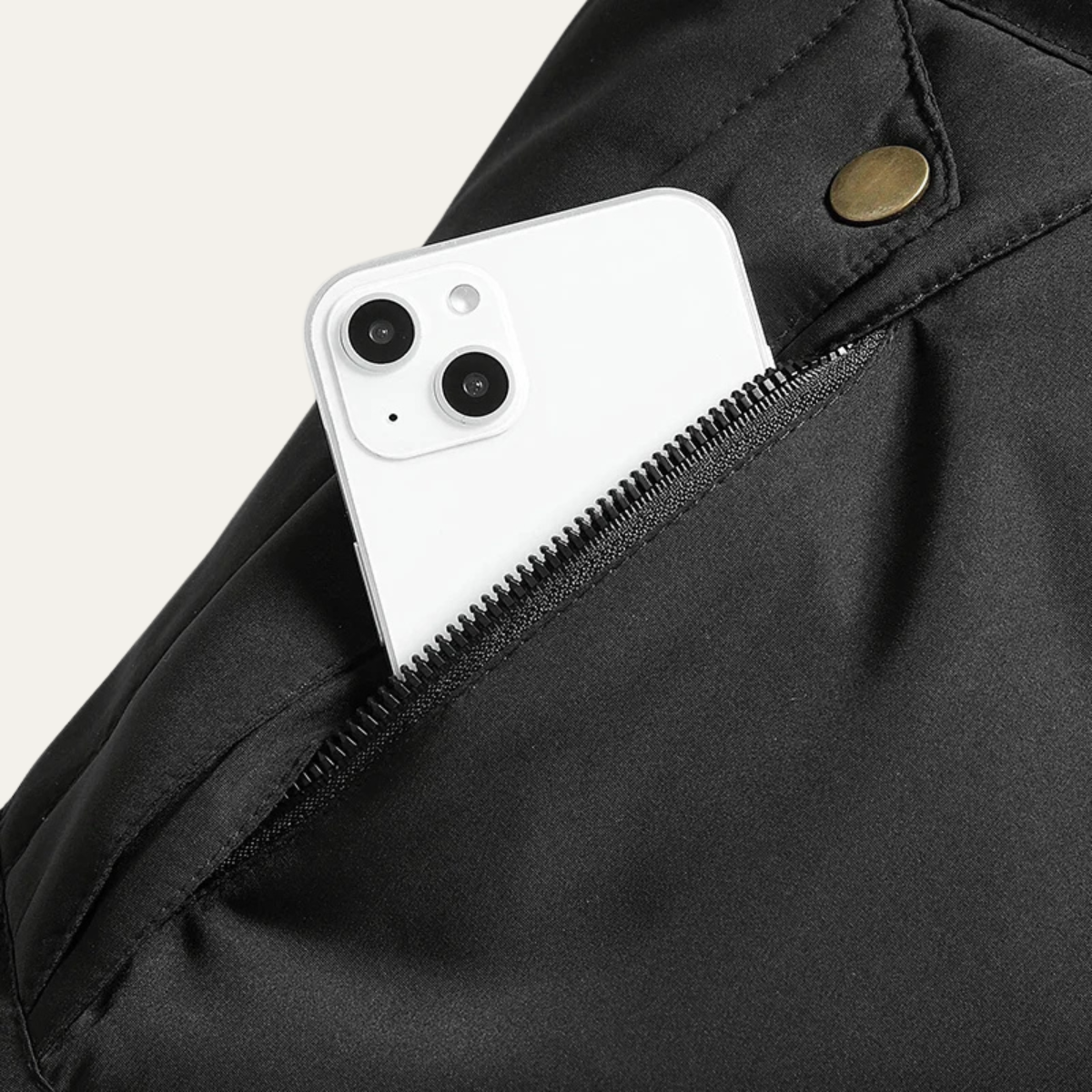 The Ragusa Men's Winter Warm Detachable Fur Hooded Jacket