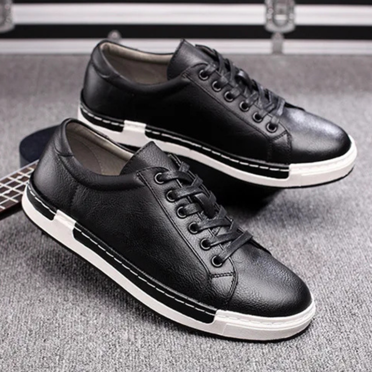 The Bridgewater Men’s Vintage Trendy Classic Lace Up Shoes