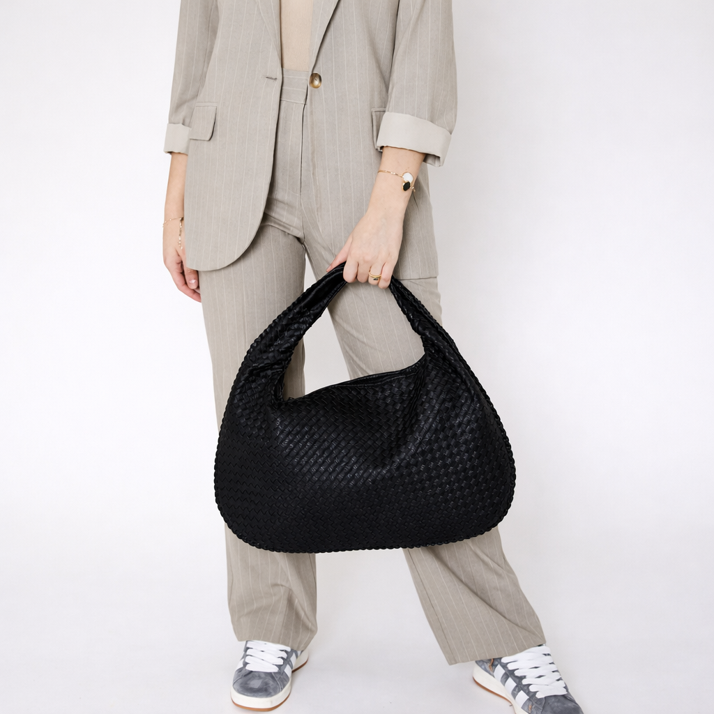 Paris Woven Tote Bag