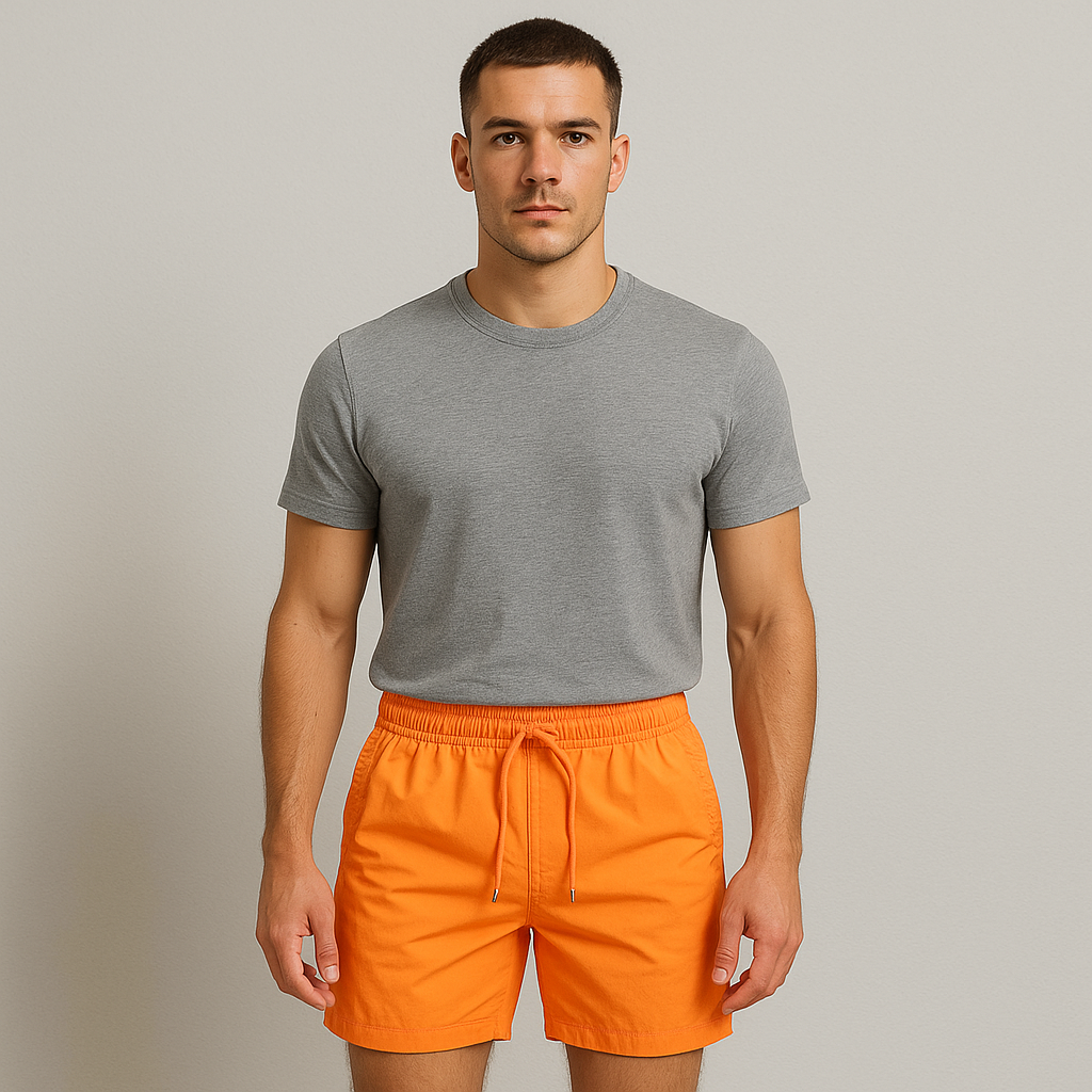 The Marston Swim Shorts with Drawstring for Men
