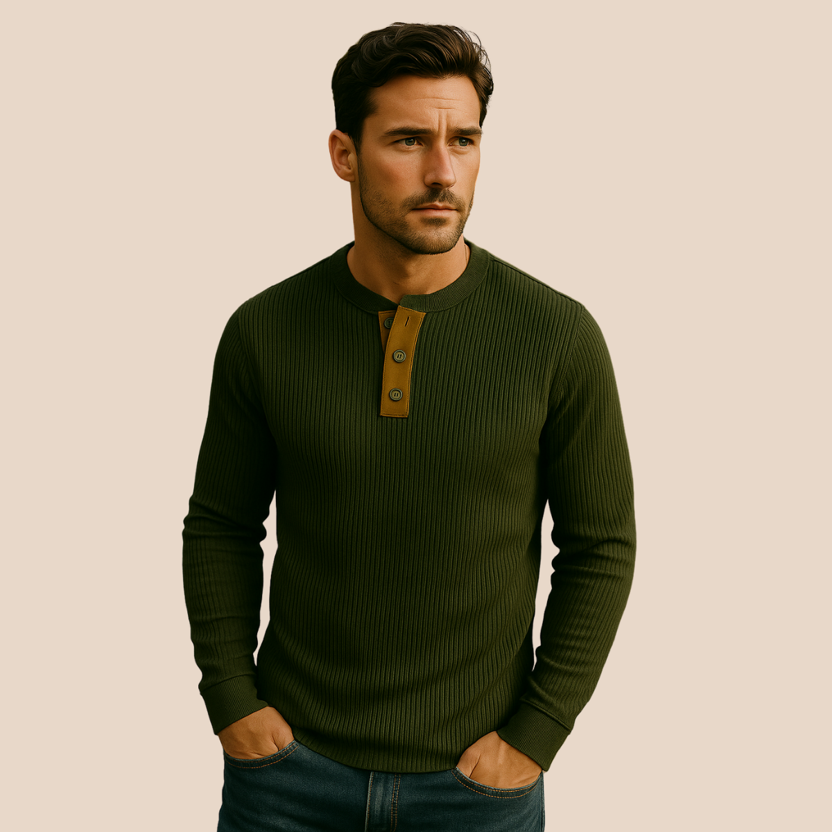 The Cirencester Quarter Zip Sweater for Men